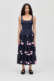 Stine Goya UK Corset Long Dress Dress Pink Petunia