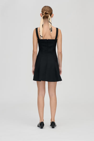 Stine Goya UK Corset Mini Dress Dress Black