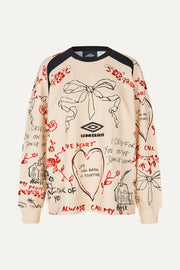 Stine Goya UK Crewneck Pullover Top I Cried For You On The Dancefloor