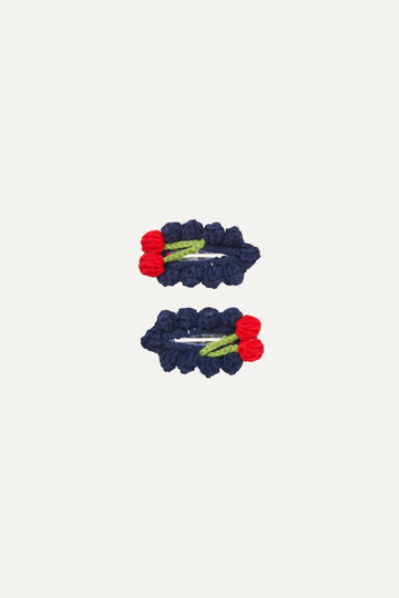 Stine Goya UK Crochet Hair Clip Accessories Cherries