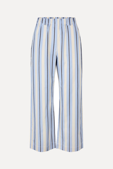 Stine Goya UK Cropped Pants With Tab Pants Lightwave Stripes
