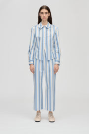 Stine Goya UK Cropped Pants With Tab Pants Lightwave Stripes