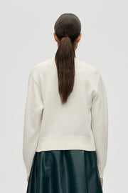 Stine Goya UK Cropped Pocket Cardigan Knit Refugios