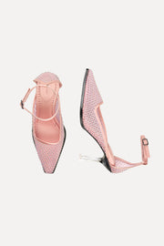 Stine Goya UK Crystal Heels Shoes Rose Quartz