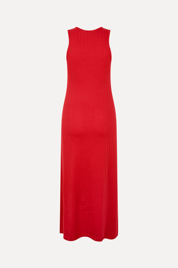 Stine Goya UK Deep Neckline Tank Dress Dress Velocity Red