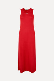 Stine Goya UK Deep Neckline Tank Dress Dress Velocity Red