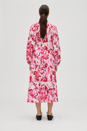 Stine Goya UK Double Buckle Raglan Midi Dress Dress Brush Stroke Magnolias