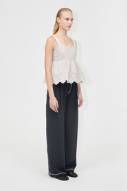 Stine Goya UK Double Slider Adjustable Pants Pants Black
