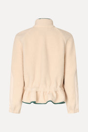 Stine Goya UK Dropped Shoulder Gathered Jacket Jacket Buttercream