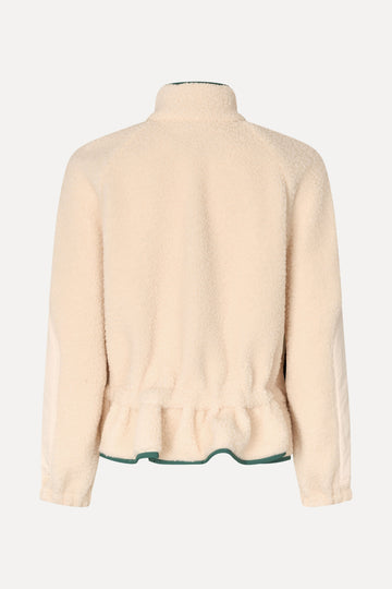 Stine Goya UK Dropped Shoulder Gathered Jacket Jacket Buttercream