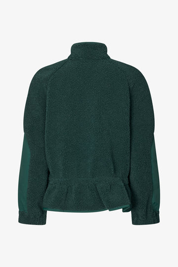 Stine Goya UK Dropped Shoulder Gathered Jacket Jacket Pine Green