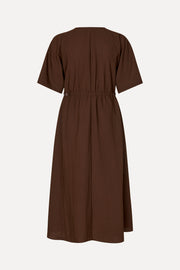Stine Goya UK Elastic Detail Midi Dress Dress Bow