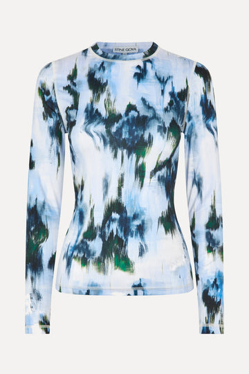 Stine Goya UK Elastic Long Sleeve Top Top Afterbloom