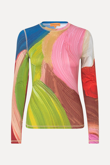 Stine Goya UK Elastic Long Sleeve Top Top Hands