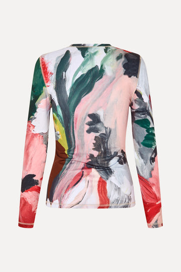 Stine Goya UK Elastic Long Sleeve Top Top My Garden