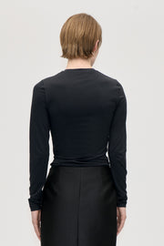 Stine Goya UK Elastic Long Sleeve Top Top The Rose