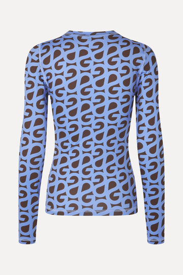 Stine Goya UK Elastic Long Sleeve Top Top SG Logo
