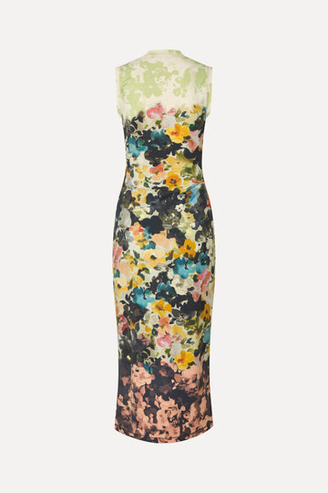 Stine Goya UK Elastic Tank Crewneck Dress Dress Echoes In Flowers