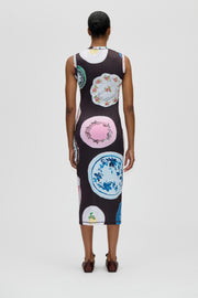 Stine Goya UK Elastic Tank Crewneck Dress Dress The Platera