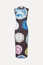 Stine Goya UK Elastic Tank Crewneck Dress Dress The Platera