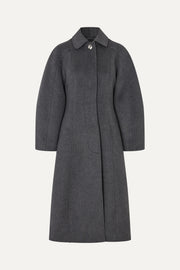 Stine Goya UK Elastic Waist Raglan Long Coat Outerwear Graphite