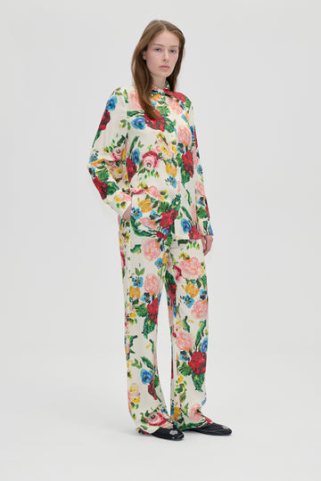 Stine Goya UK Elasticated Long Pants Pants Ephemeral Bloom