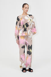 Stine Goya UK Elasticated Long Pants Pants Wild Flowers