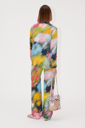 Stine Goya UK Elasticated Long Pants Pants Liquid Floral