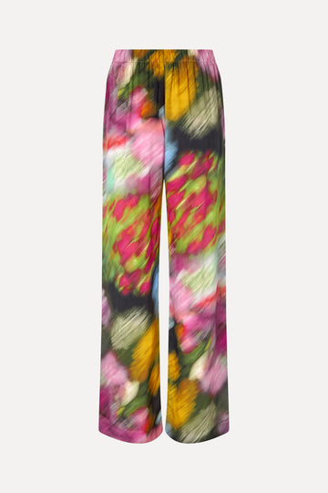 Stine Goya UK Elasticated Long Pants Pants Liquid Floral