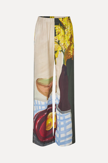 Stine Goya UK Elasticated Long Pants Pants Lemons On A Plate