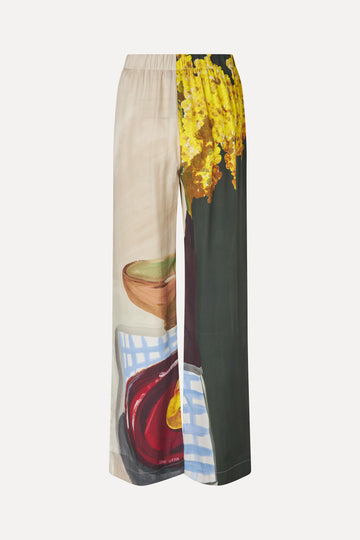 Stine Goya UK Elasticated Long Pants Pants Lemons On A Plate