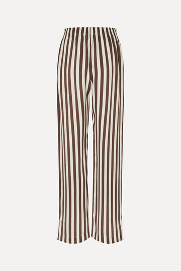 Stine Goya UK Elasticated Long Pants Pants Ivory Stripes