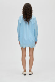 Stine Goya UK Elasticated Shorts Shorts Teapot Blue
