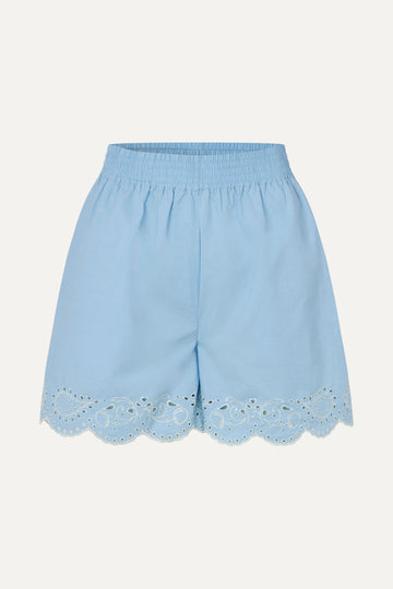 Stine Goya UK Elasticated Shorts Shorts Teapot Blue