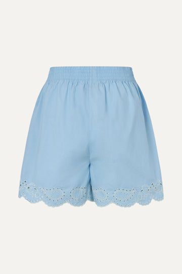 Stine Goya UK Elasticated Shorts Shorts Teapot Blue