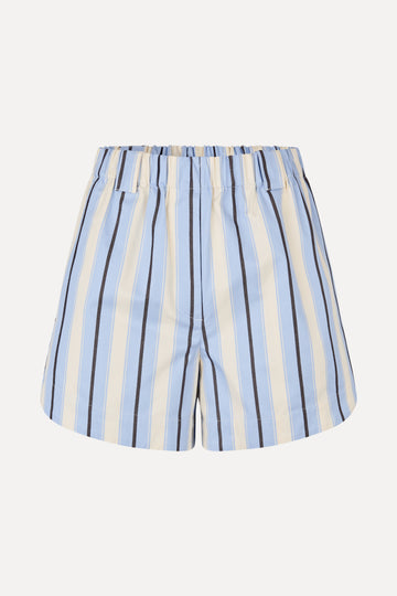 Stine Goya UK Elasticated Shorts With Tab Shorts Lightwave Stripes