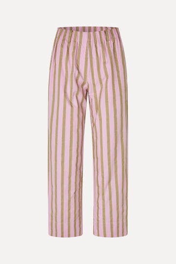 Stine Goya UK Elasticated Straight Pants Pants Wallpaper Stripes