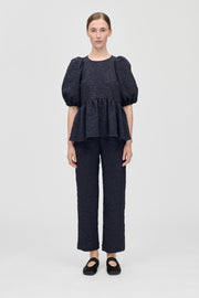 Stine Goya UK Elasticated Waistband Cropped Pants Pants Garden Relief