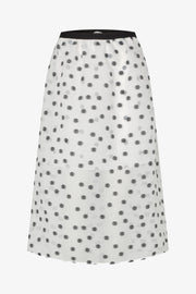 Stine Goya UK Elasticated Waistband Midi Skirt Skirt Flower Polka Dot