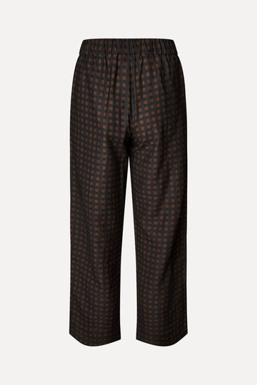 Stine Goya UK Elasticated Waistband Pants Pants Morgensol Checks