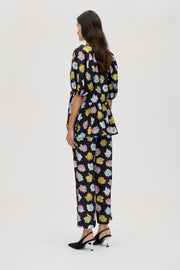 Stine Goya UK Elasticated Waistband Pants Pants Morgensol Poppies