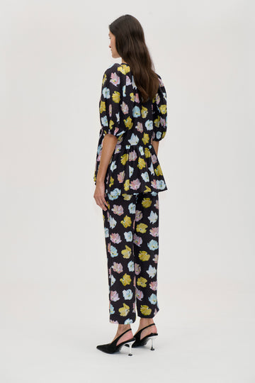 Stine Goya UK Elasticated Waistband Pants Pants Morgensol Poppies