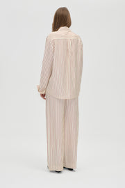 Stine Goya UK Elasticated Wide Pants Pants Symmetry In Cream