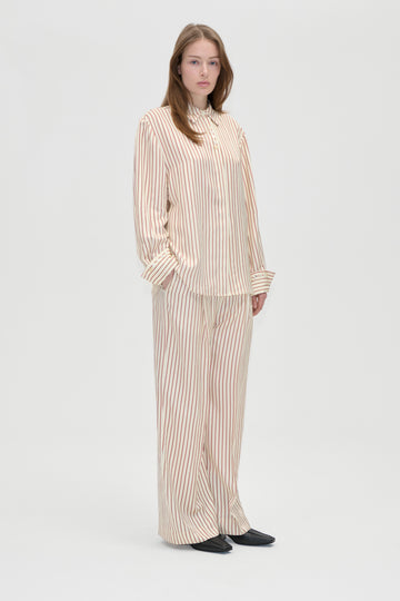 Stine Goya UK Elasticated Wide Pants Pants Symmetry In Cream