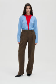 Stine Goya UK Elevated Pleat Pants Pants Dark Oak