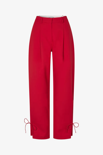 Stine Goya UK Elevated Pleat Pants Pants Ruby Red