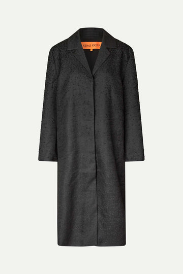 Stine Goya UK Elevated Single Breast Coat Coat Gradient Beads