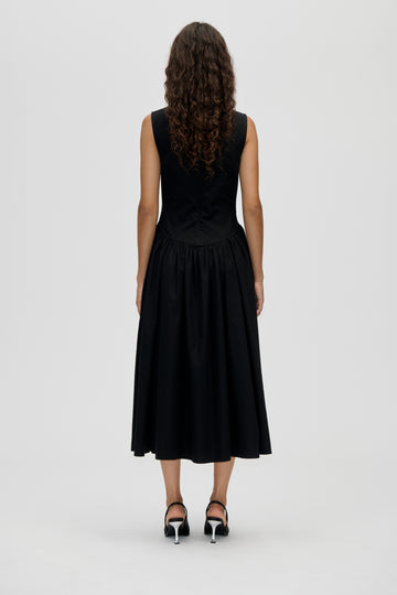 Stine Goya UK Embroidered Midi Dress Dress Broderie Anglaise