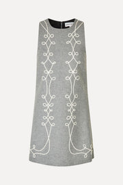 Stine Goya UK Embroidered Sleeveless Mini Dress Dress Tapered Embroidery Motif