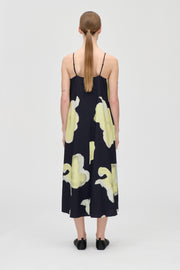 Stine Goya UK Floral Long Dress Dress Yellow Petunias